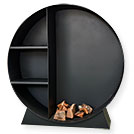 RANGE BUCHE diam 90cm ACIER NOIR