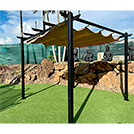 PERGOLA 3X3 (Toit Retractable) LINHAI