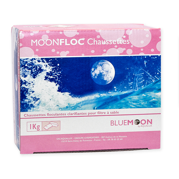 FLOCULANT CHAUSSETTE MOONFLOC (Boite de 8 chaussettes)