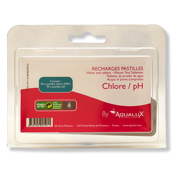 TABLETTE (00) - DPD1+pH VERTE SOUS BLISTER (Kit Manuel) TABLETTE (00) - DPD1+pH VERTE SOUS BLISTER (Kit Manuel)