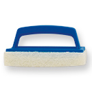 BROSSE RECURANTE RECTANGLE SUR POIGNEE MOULEE AQUALUX