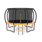 TRAMPOLINE ORANGE 10FT (3M) AVEC ÉCHELLE 