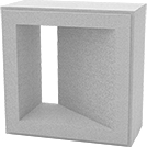 PARPAING DÉCORATIF BREEZE BLOC GLOBAL MIRROIR