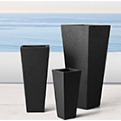 POT CARRÉ SET DE 3 HOMY (46/62/93 cm)